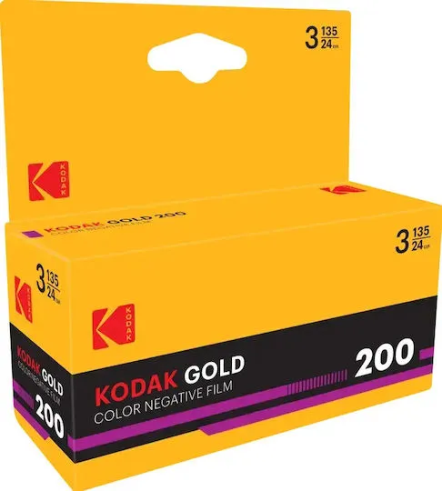 KODAK Eastman Gold 200 135-24 poses -Tripack