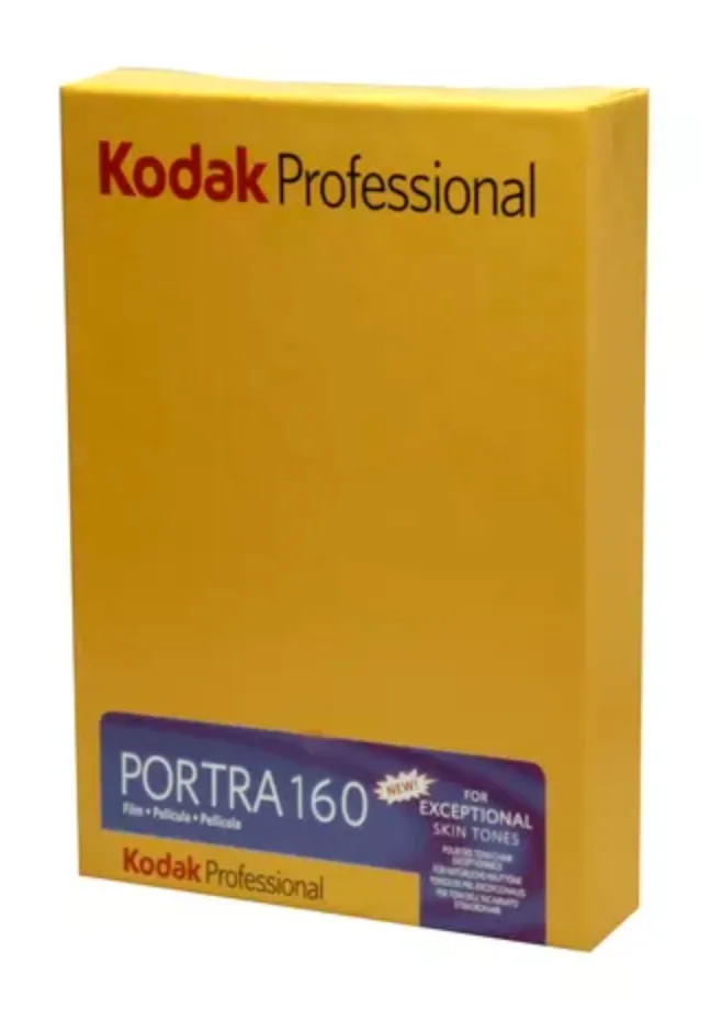 KODAK PORTRA 160 4X5" 10 Feuilles
