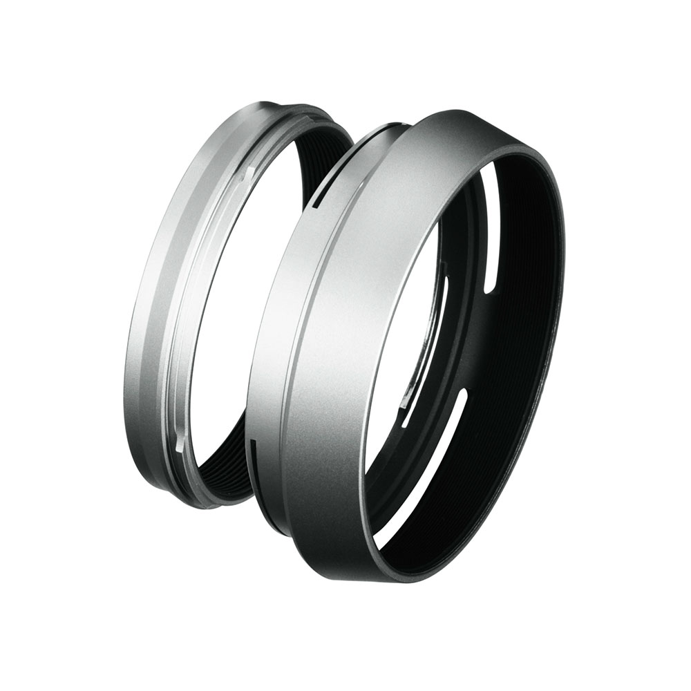 FUJIFILM LH-X100 Lens Hood with Adaptor Ring X100/X100s Silver