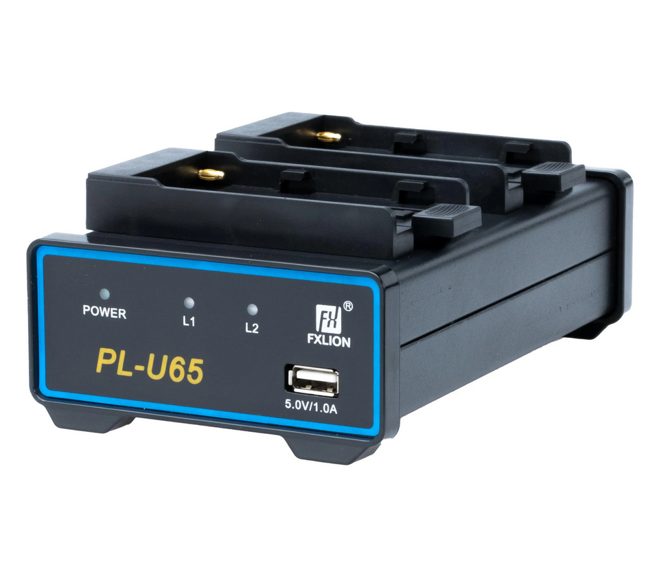 Fxlion 2-ch DV Charger for sony BP-U series