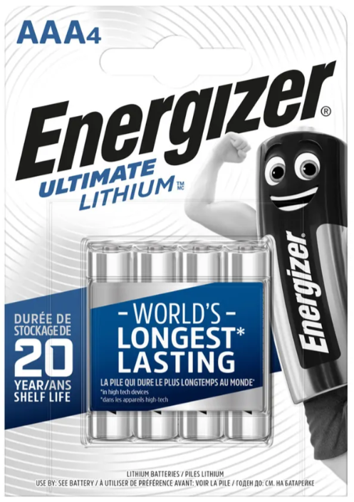 Energizer AAA/L92 Ultimate Lithium 4-P.