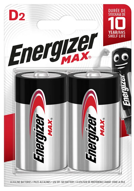 Energizer Max D (LR20/E95)  BP-2