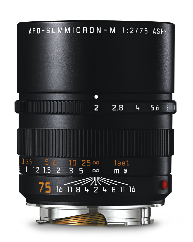 Leica APO-SUMMICRON-M 2/75 ASPH. Noir N°11637