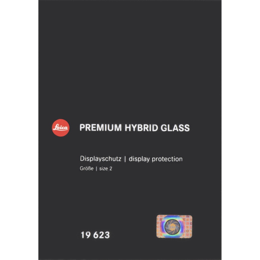 Leica Premium Hybrid glass Protection M10 / M10-P / M10-R/ Q2 / Q3 Ref. 19623