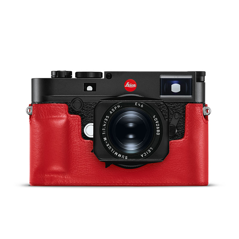 Leica Protector M10 Cuir Rouge Ref. 24022