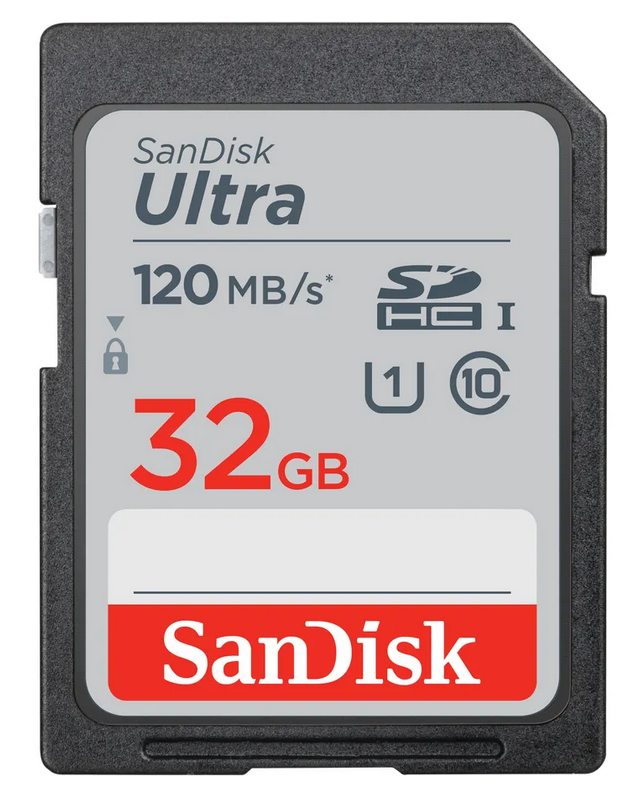 SanDisk Ultra 120MB/s SDHC 32GB U1