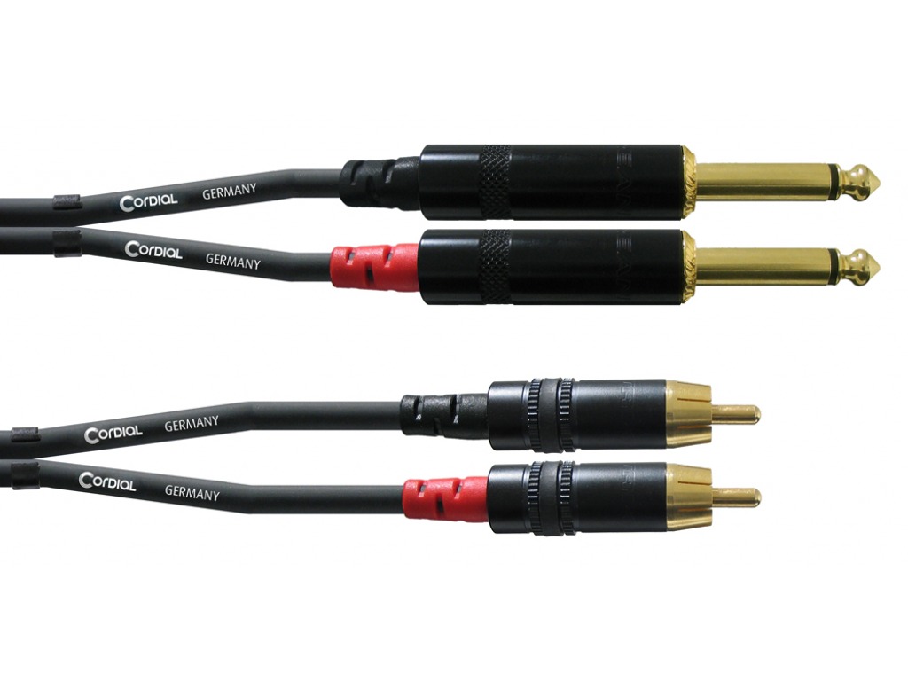 CORDIAL CFU 1.5 PC cable patch, Jack-Cinch, 1.5m