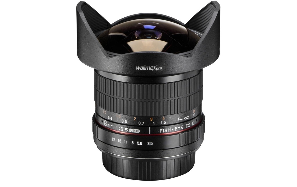 Walimex 8/3.5 Fish-Eye pro Nikon