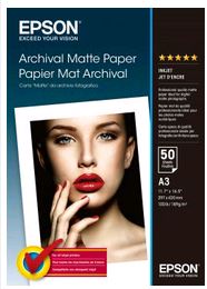 Epson Archival Matte paper A3 50 F