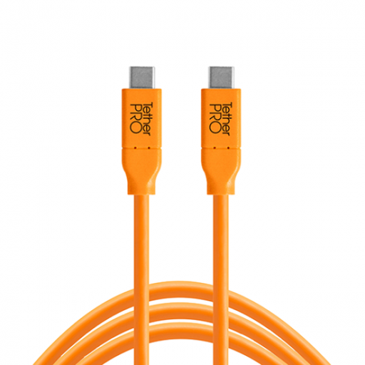 TetherPro USB-C / USB-C 4.6m/15 CUC15-ORG