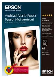 Epson Archival Matte paper A3 50 F