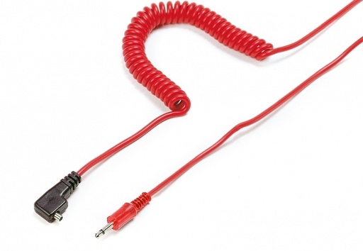 Kaiser Cable raccordement, 10 m, Rouge Fiche PC- et Fiche Jack 3.5 mm K1408
