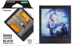 Instax Square 10 Sheets Black Frame