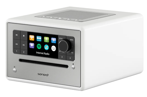 Sonoro Elite Blanc Glossy - Silver