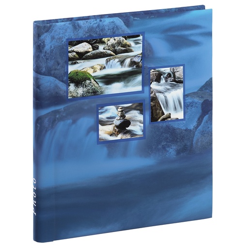 Hama Album autocollant "Singo", 28x31 cm, 20 pages blanches, Bleu Aqua