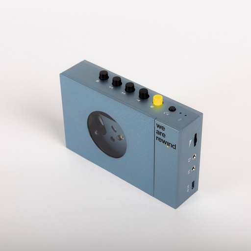 we are rewind Portable BT Cassette Player Kurt - blue