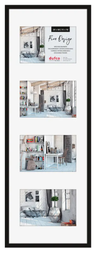 DUFCO Cadre de l'image 10x15 cm 1420.00090 PANORAMA noir