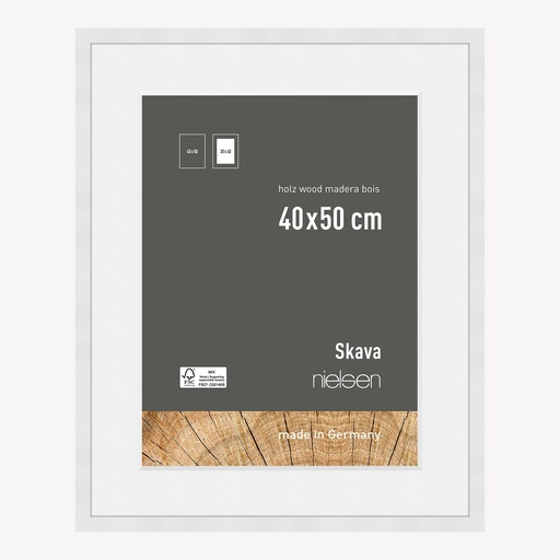 Nielsen Skava 40x50cm Blanc