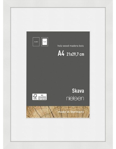 Nielsen Skava 21x29.7cm Blanc