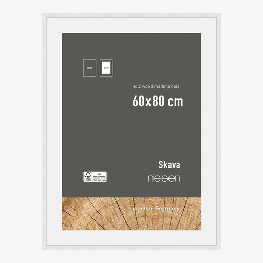 Nielsen Skava 60x80cm Blanc