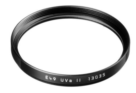 Leica Filter UVa, E49, Noir Ref. 13328