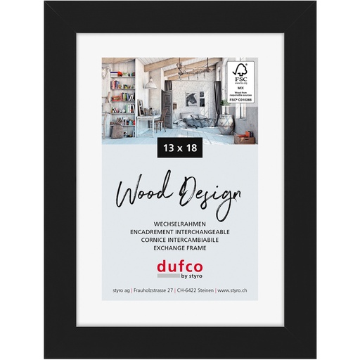 DUFCO Cadre 13x18 Toronto Dark Brown