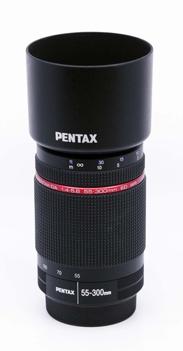 OCCASION PENTAX 55-300mm 4-5,8 HD WR (PENTAX AF DA)