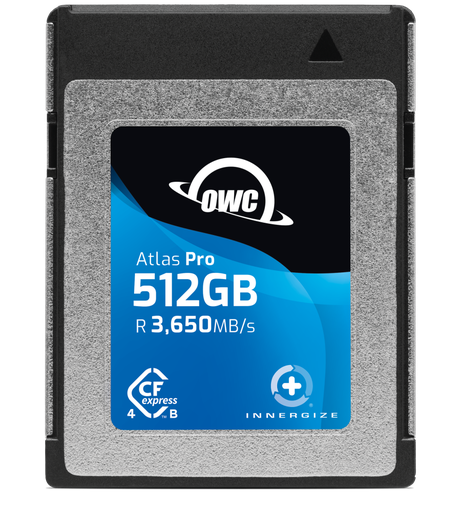 OWC Atlas Pro CFexpress 4.0 Type B 512Go CFexpress 4.0 R:3650MB/s W:3000MB/s