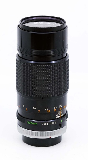 OCCASION CANON 200mm f4 SSC (Canon FD mount)