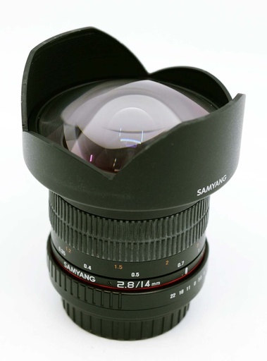 OCCASION Samyang 14mm f2.8 ED AS IF UMC (Canon EF mount)