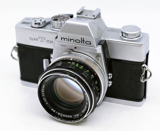 OCCASION Minolta SRT-101 + MC Rokkor 55mm f1.7