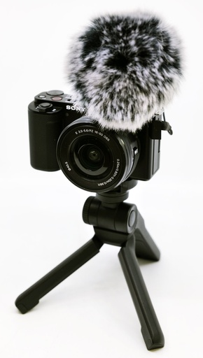OCCASION Sony ZV-E10 Vlog Kit (FE 16-50mm f3.5-5.6 PZ OSS + Remote Tripod GP-VPT2BT + Micro ECM-XYST1M)