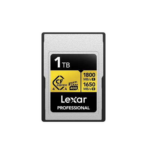 Lexar 1800MB/s CFexpress 4.0 A 1TB Gold