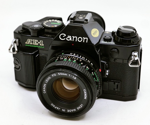 OCCASION Canon AE-1 Program + FD 50mm 1.8