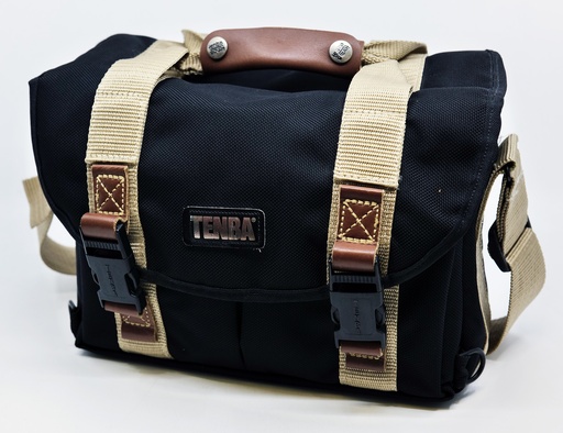 OCCASION Tenba Messenger Bag Black Beige Tan
