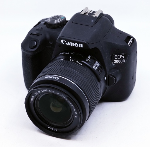 OCCASION Canon EOS 2000D + EF-S 18-55mm f3.5-5.6 IS II