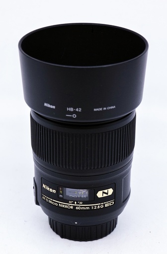 OCCASION Nikon AF-S Micro 60mm f2.8 G ED