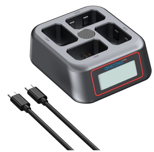 Patona 4-Port Fast Charger Sony NP-FW50