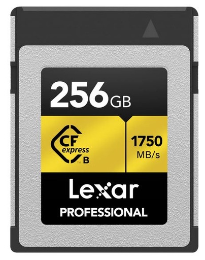 Lexar 1750MB/s CFexpress B 256GB Gold