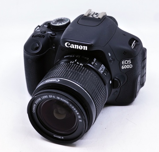 OCCASION Canon EOS 600D + EF-S 18-55mm f3.5-5.6 IS II