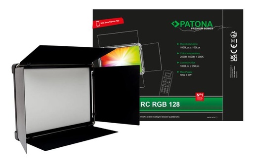 PATONA Lampe photo Premium RGB-128AS APP
