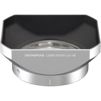 Olympus LH-48 Sonnenblende silver (12mm f2.0)