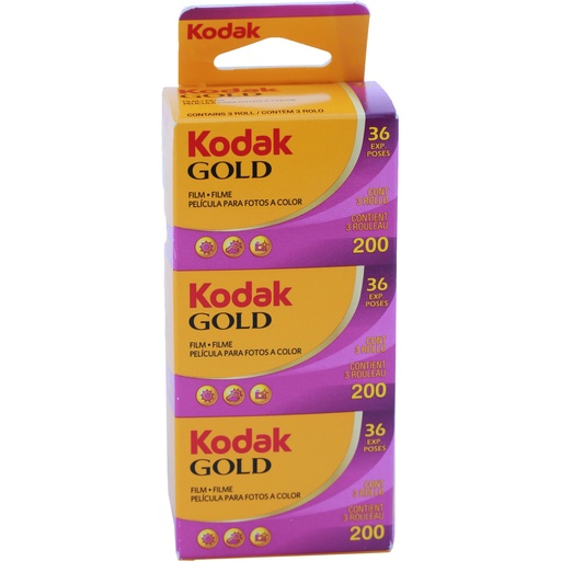 Kodak GOLD 200  GB 135-36 3-Pack