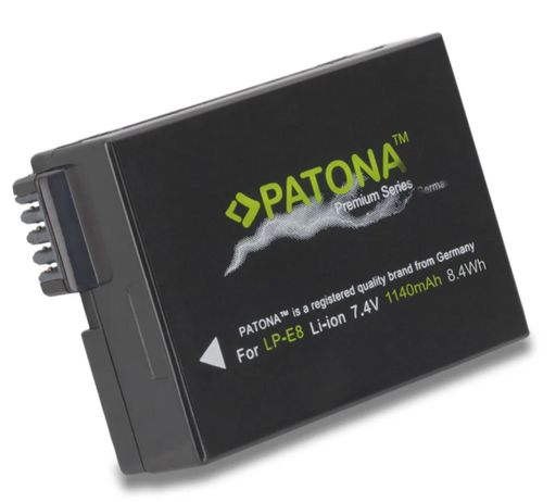 Patona Premium Batterie Canon LP-E8