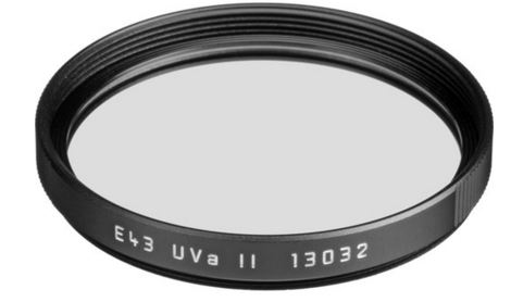 Leica Filter UVa II, E43, Noir Ref. 13032