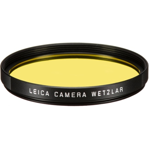 Leica Filter Jaune, E49, Noir Ref. 13073
