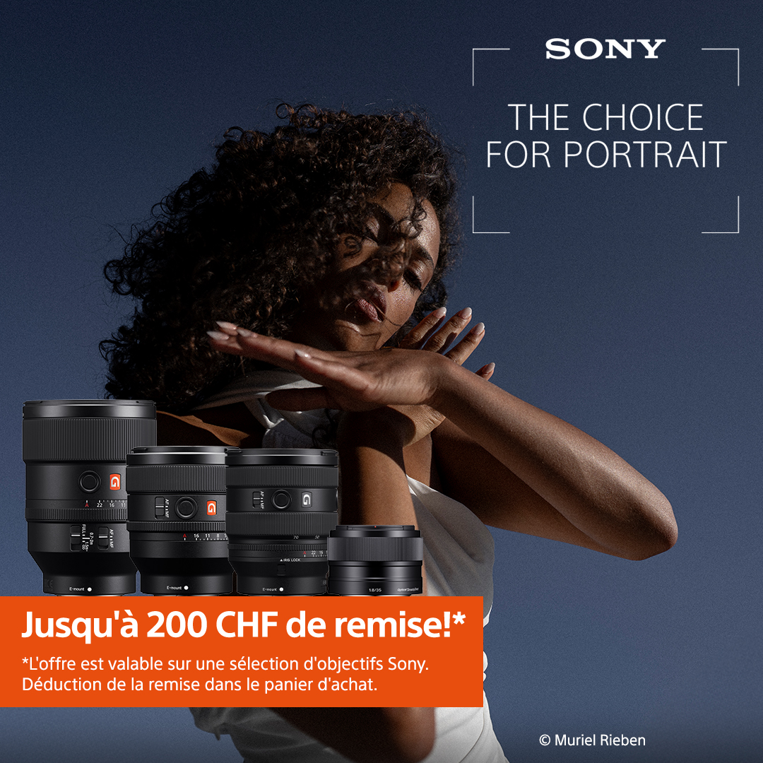 Promotion objectif portrait