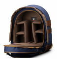 Billingham Rucksack 25 Navy Canvas/Chocolate