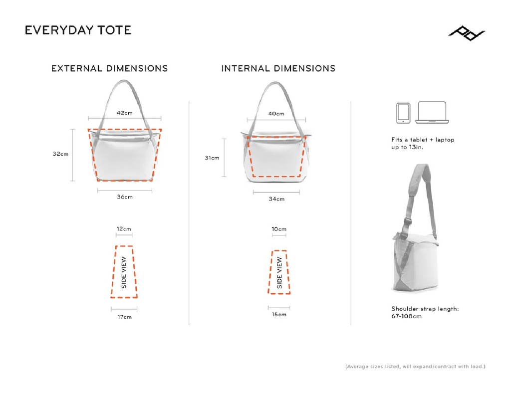 Peak Design Everyday Tote 15L v2 - Black