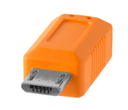 TetherPro USB-C / 2.0 Micro-B 5-Pin 4.6m/15' Orange CUC2515